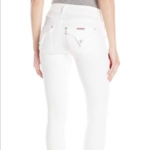 White Hudson skinny jeans size 25 mint condition